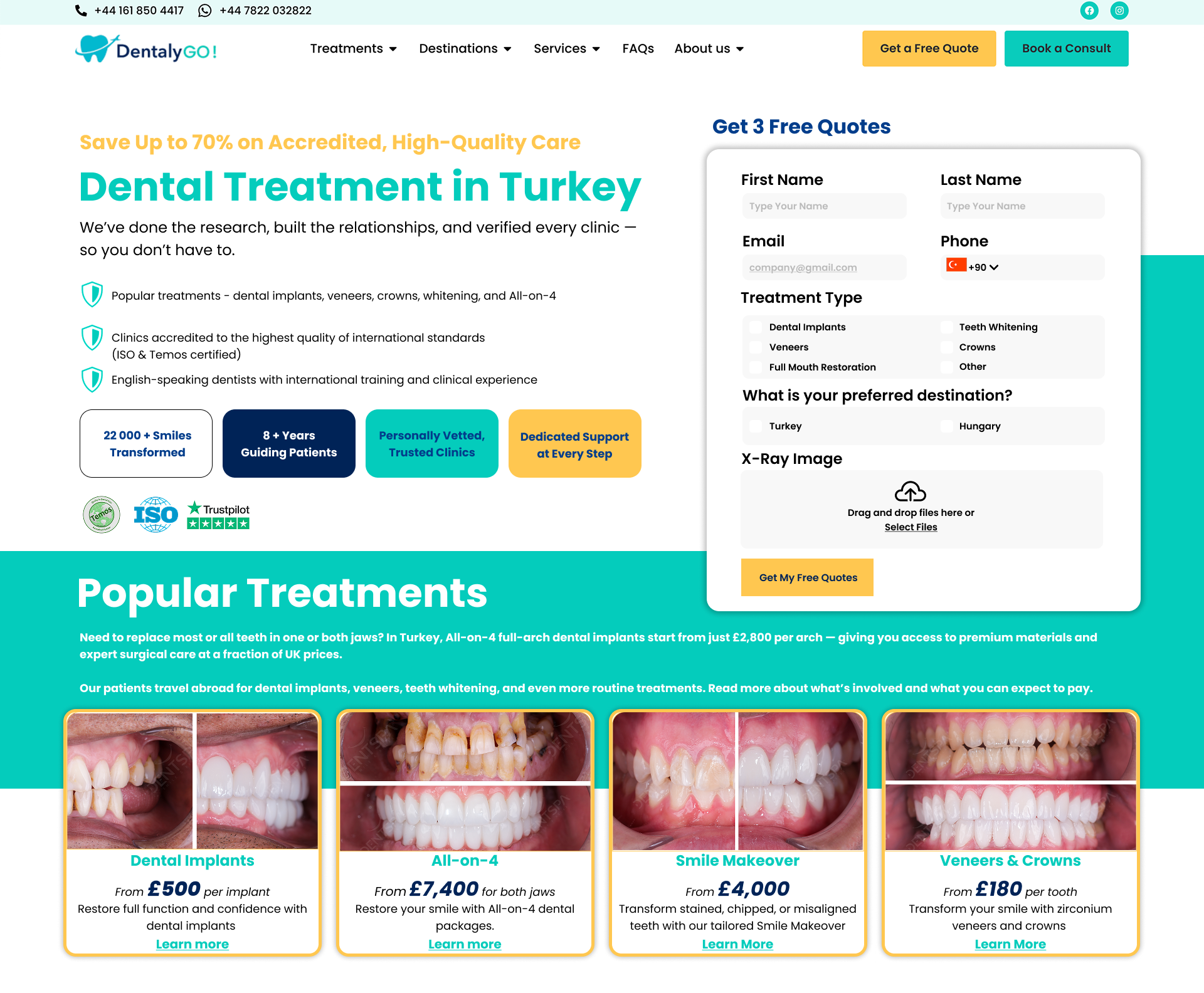 DentalyGo — screen 1