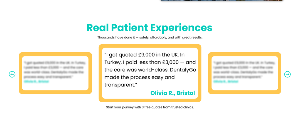 DentalyGo — screen 3